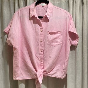 Madewell linen top